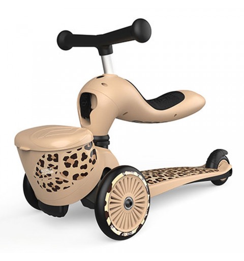 Scoot and Ride Highwaykick 1 Lifestyle - 2w1 Jeździk i Hulajnoga 1-5 Lat | Leopard